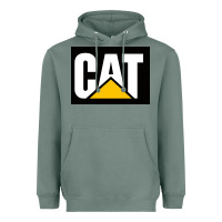 Sage cat Heavyweight Hoodie - Craftify