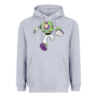 Heather Grey buzz lightyear Heavyweight Hoodie - Craftify