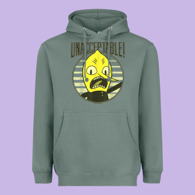 Cn Adventure Time Lemongrab Unacceptable T Shirt Heavyweight Hoodie Designed By Craftify