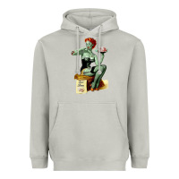 Moon Dust Zombie Pin Up Girl Halloween Heavyweight Hoodie - Craftify