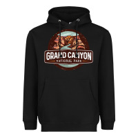 Black grand canyon national park Heavyweight Hoodie - Craftify