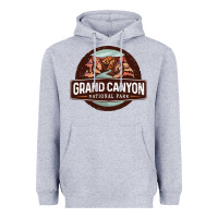 Heather Grey grand canyon national park Heavyweight Hoodie - Craftify