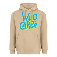 Mushroom who cares Heavyweight Hoodie - Craftify