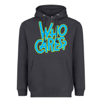 Smoke who cares Heavyweight Hoodie - Craftify