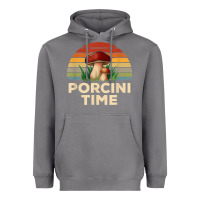 Storm vintage sunset porcini mushroom hunting boletus edulis t shirt Heavyweight Hoodie - Craftify