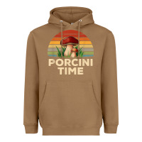 Toasted Coconut vintage sunset porcini mushroom hunting boletus edulis t shirt Heavyweight Hoodie - Craftify