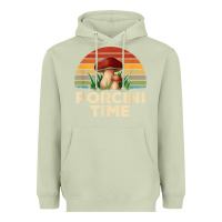Matcha vintage sunset porcini mushroom hunting boletus edulis t shirt Heavyweight Hoodie - Craftify