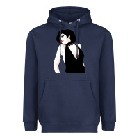 Navy liza minnelli vexel Heavyweight Hoodie - Craftify