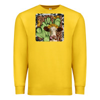 Lemon cactus hereford coaster Premium Sweatshirt - JahusDesignShop