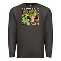 Smoke cactus hereford coaster Premium Sweatshirt - JahusDesignShop