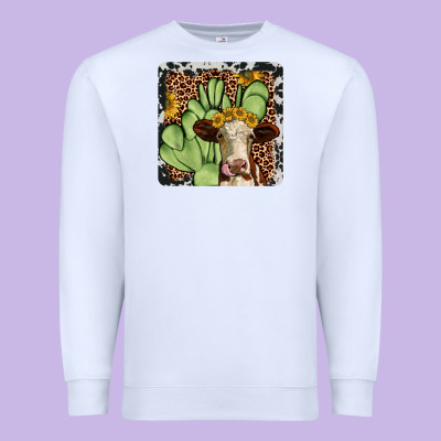Cactus Hereford Coaster Premium Sweatshirt Designed By Jahusdesignshop