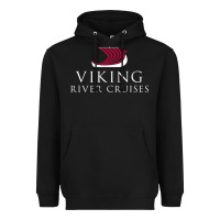 Black Luxury Cruises-Viking River Heavyweight Hoodie - Craftify