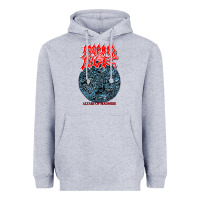 Heather Grey Morbid Angel - Altars of Madness Old School US Death Metal Heavyweight Hoodie - Craftify