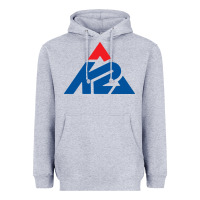 Heather Grey k2 ski snowboarding Heavyweight Hoodie - Craftify