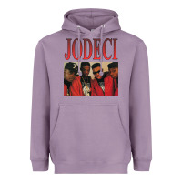 Lavender JODECI 90S RB FUNK THROWBACK Heavyweight Hoodie - Craftify