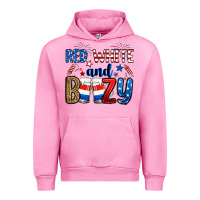 Fuchsia Pink red white and boozy Urban Hoodie - RanaPortraitStore