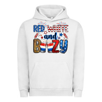 Pigment Lunar Rock red white and boozy Urban Hoodie - RanaPortraitStore