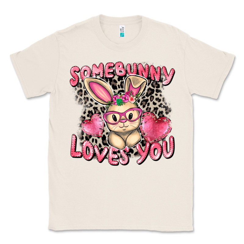 Somebunny Loves You Easter Day Classic Tee by CowGirlArtShop | Teevron