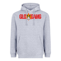 Heather Grey glo gang Heavyweight Hoodie - Craftify