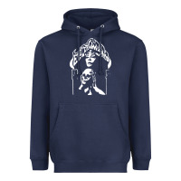 Navy Electric Wizard Heavyweight Hoodie - Craftify