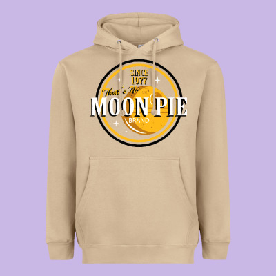 Moon Pie Heavyweight Hoodie Designed By Craftify