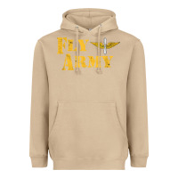 Mushroom Vintage Fly Army Military Pilot Army Aviation Branch Heavyweight Hoodie - Craftify