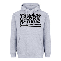 Heather Grey naughty by nature Heavyweight Hoodie - Craftify