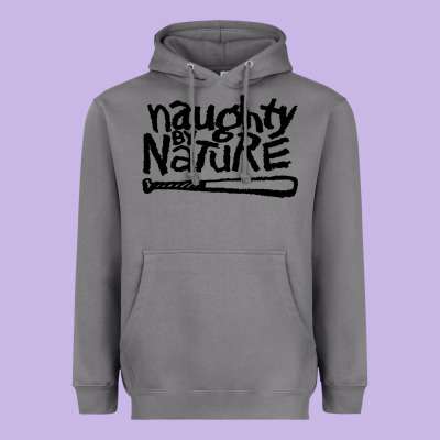 Naughty By Nature Heavyweight Hoodie Designed By Craftify