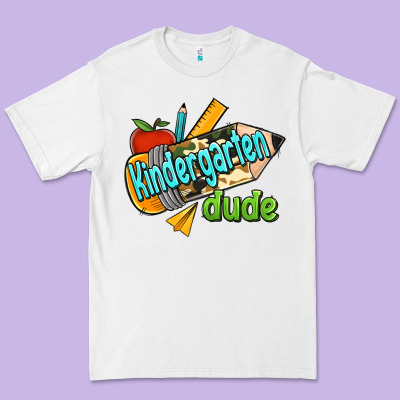 Kindergarten Grade Dude Premium Tee Designed By Ranaportraitstore