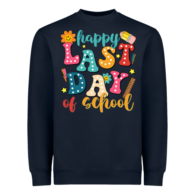 Happy Last Day Of School Heavyweight Sweatshirt by JahusDesignShop | Teevron