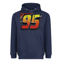 Navy No 95 McQueen Heavyweight Hoodie - Craftify