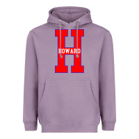 Lavender howard letter Heavyweight Hoodie - Craftify
