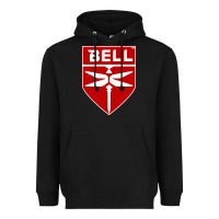 Black Bell Helicopter Textron Aerospace Heavyweight Hoodie - Craftify