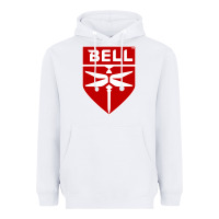 White Bell Helicopter Textron Aerospace Heavyweight Hoodie - Craftify
