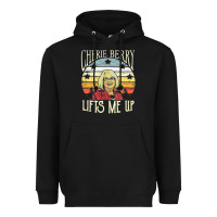 Black cherie berry lifts me up Heavyweight Hoodie - Craftify