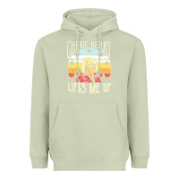 Matcha cherie berry lifts me up Heavyweight Hoodie - Craftify