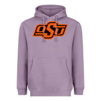 Lavender Oklahoma St University Heavyweight Hoodie - Craftify