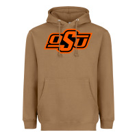 Toasted Coconut Oklahoma St University Heavyweight Hoodie - Craftify