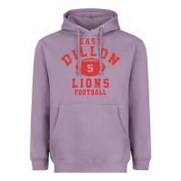 Lavender Friday Night Lights East Dillon Lions Football Jersey Heavyweight Hoodie - Craftify