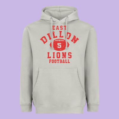 Friday Night Lights East Dillon Lions Football Jersey Heavyweight Hoodie Designed By Craftify