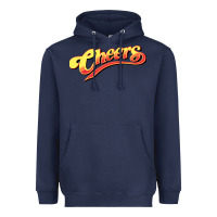 Navy Cheers Tv Show Heavyweight Hoodie - Craftify