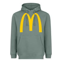 Sage mcd onald's golden arches Heavyweight Hoodie - Craftify