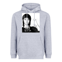 Heather Grey Jane Fonda Mugshot GIFT Heavyweight Hoodie - Craftify