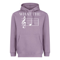 Lavender what the f note key music humor gift Heavyweight Hoodie - Craftify