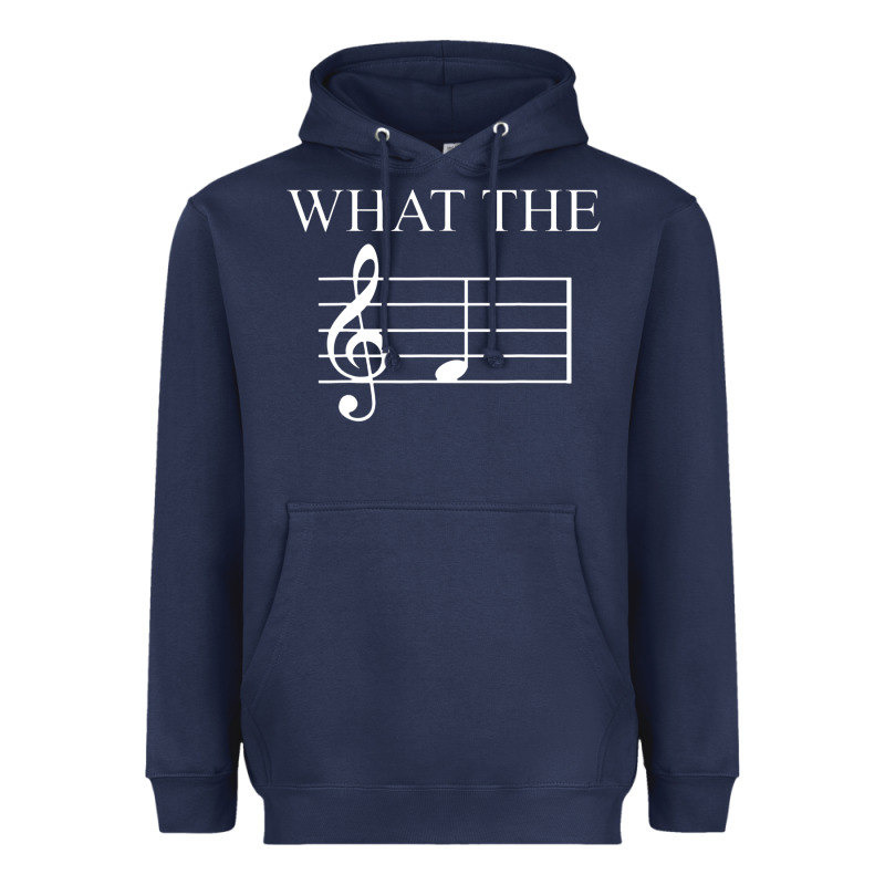 What The F Note Key Music Humor Gift Heavyweight Hoodie by Craftify | Teevron
