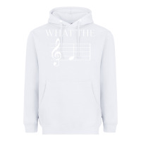 White what the f note key music humor gift Heavyweight Hoodie - Craftify