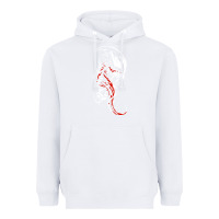 White venom the movie Heavyweight Hoodie - Craftify