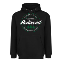 Black womens redwood national park california gifts souvenir ca v neck t shi Heavyweight Hoodie - Craftify