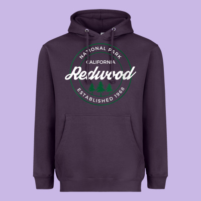 Womens Redwood National Park California Gifts Souvenir Ca V Neck T Shi Heavyweight Hoodie Designed By Craftify