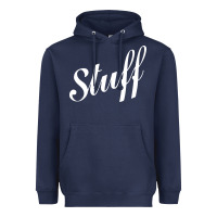 Navy stuff Heavyweight Hoodie - Craftify